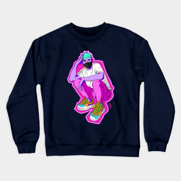 Covid style Crewneck Sweatshirt by Damm Cabrera